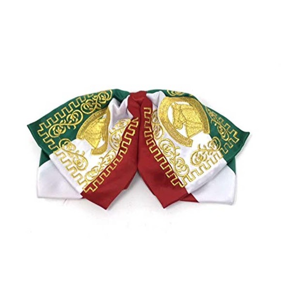 Mexican bow charro tie Moño de gala tri color horse herradura - Picture 1 of 1